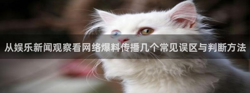 51吃瓜网页最新地址:从娱乐新闻观察看网络爆料传播几个常见误区与判断方法